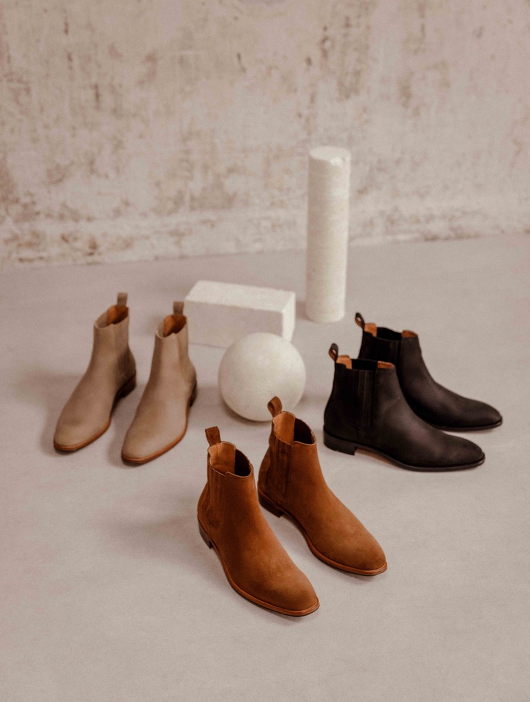 Boots : Russell - Noir Vésuve