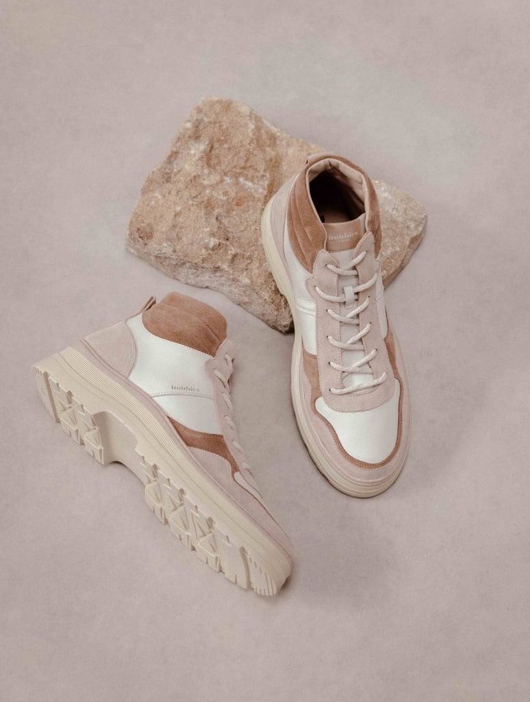 Sneakers : Temuco - Blanc Cassé & Antilope