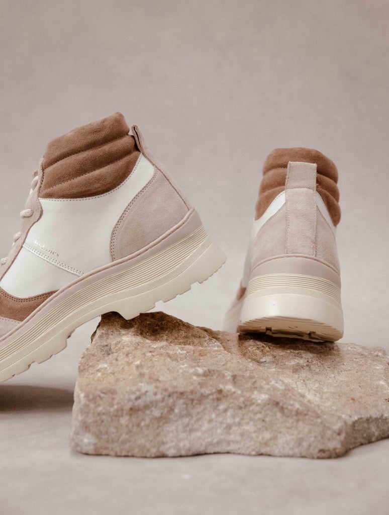 Sneakers : Temuco - Blanc Cassé & Antilope