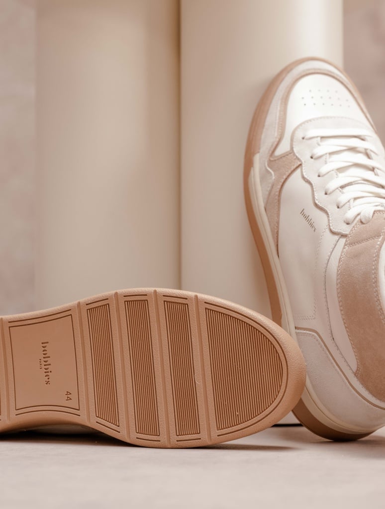 Sneakers : Vinson - Blanc Cassé & Antilope