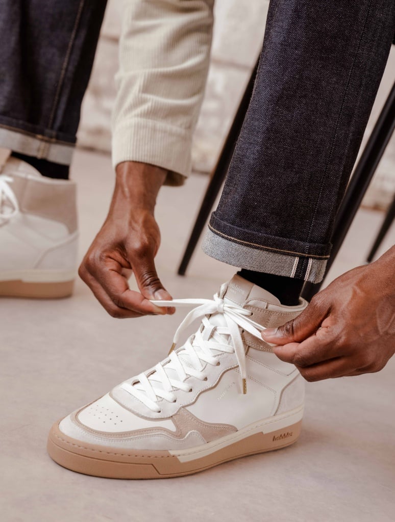 Sneakers : Vinson - Blanc Cassé & Antilope