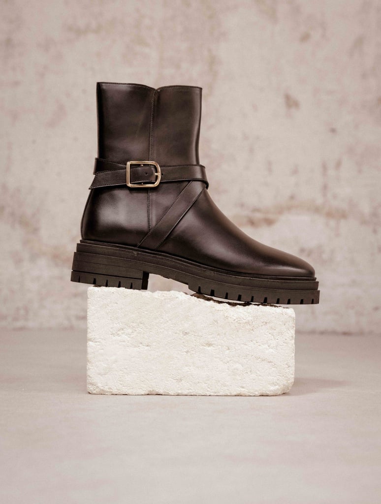 Botas Planas : Ally - Noir Intense