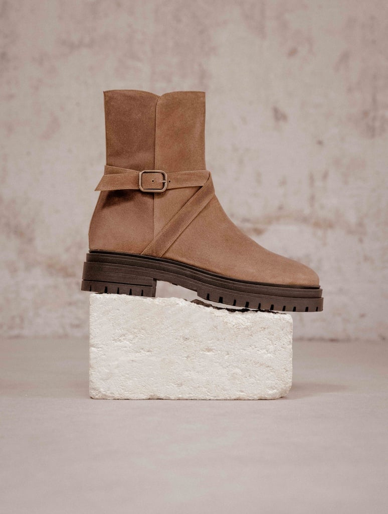 Botas Planas : Ally - Taupe Fuji