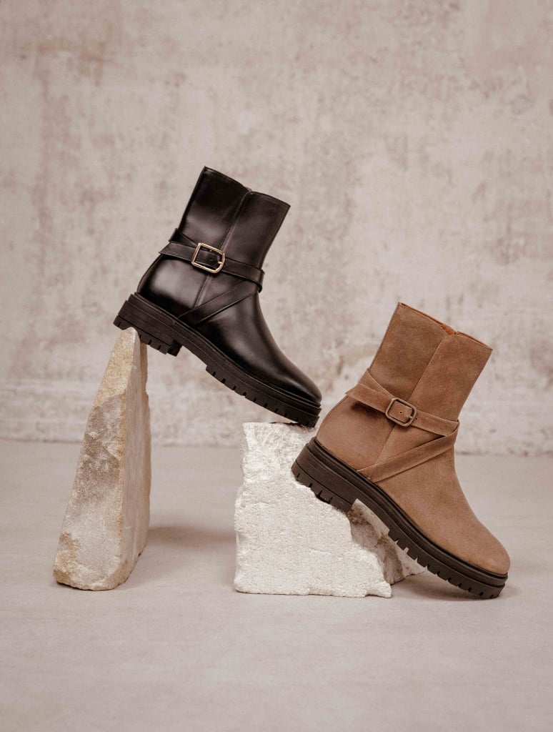 Botas Planas : Ally - Taupe Fuji