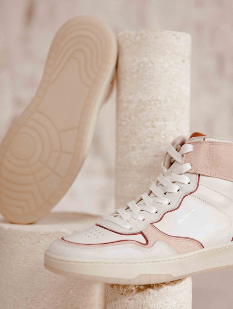 Sneakers : Cassidy - Blanc Cassé & Rose Fard