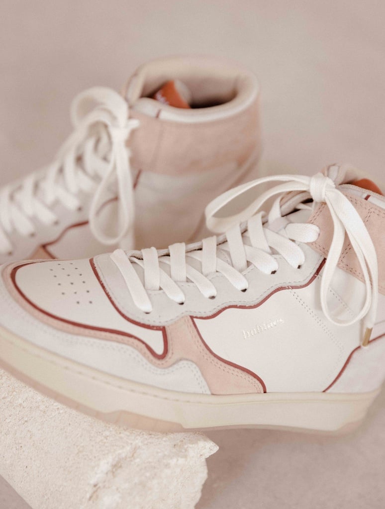 Sneakers : Cassidy - Blanc Cassé & Rose Fard