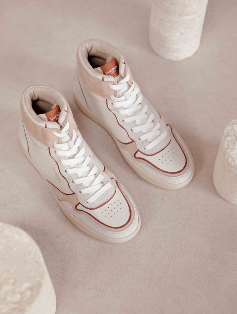 Sneakers : Cassidy - Blanc Cassé & Rose Fard