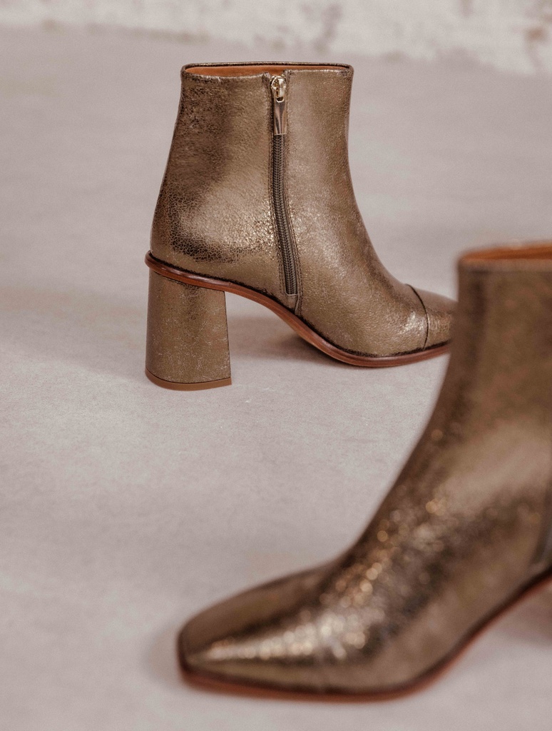 Botas de Tacón : Coco - Vert Bronze