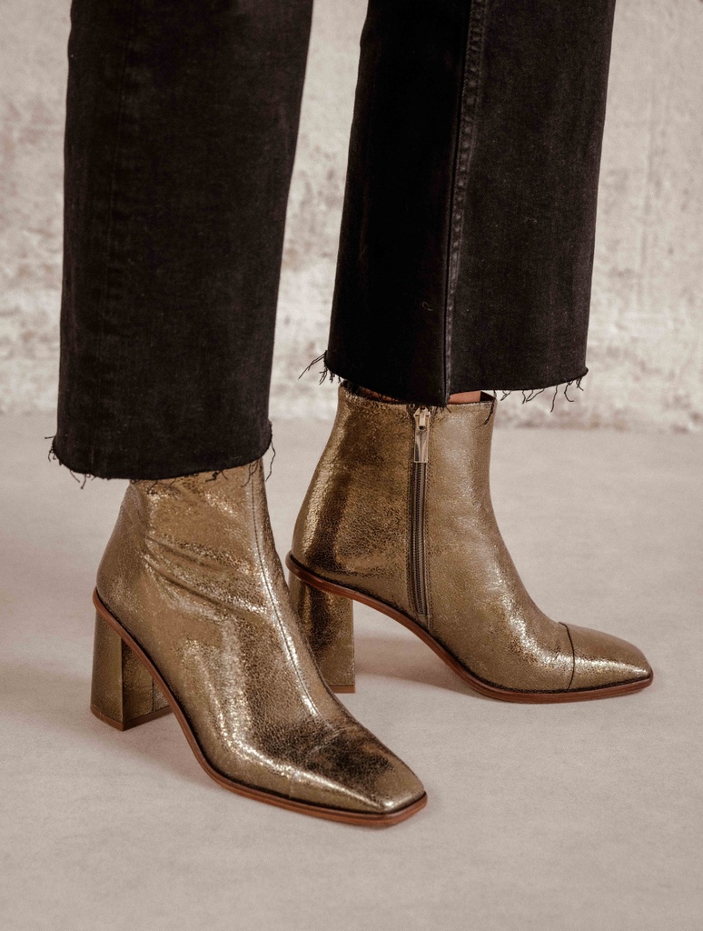 Botas de Tacón : Coco - Vert Bronze