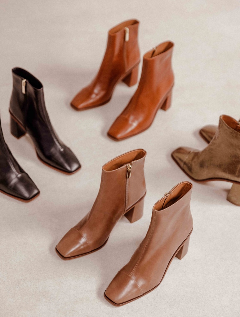 Botas de Tacón : Coco - Vert Bronze