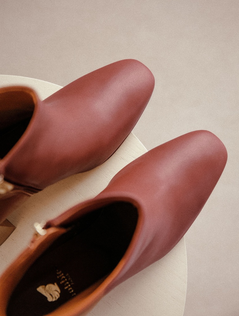 Botas de Tacón : Carla - Camel Praliné