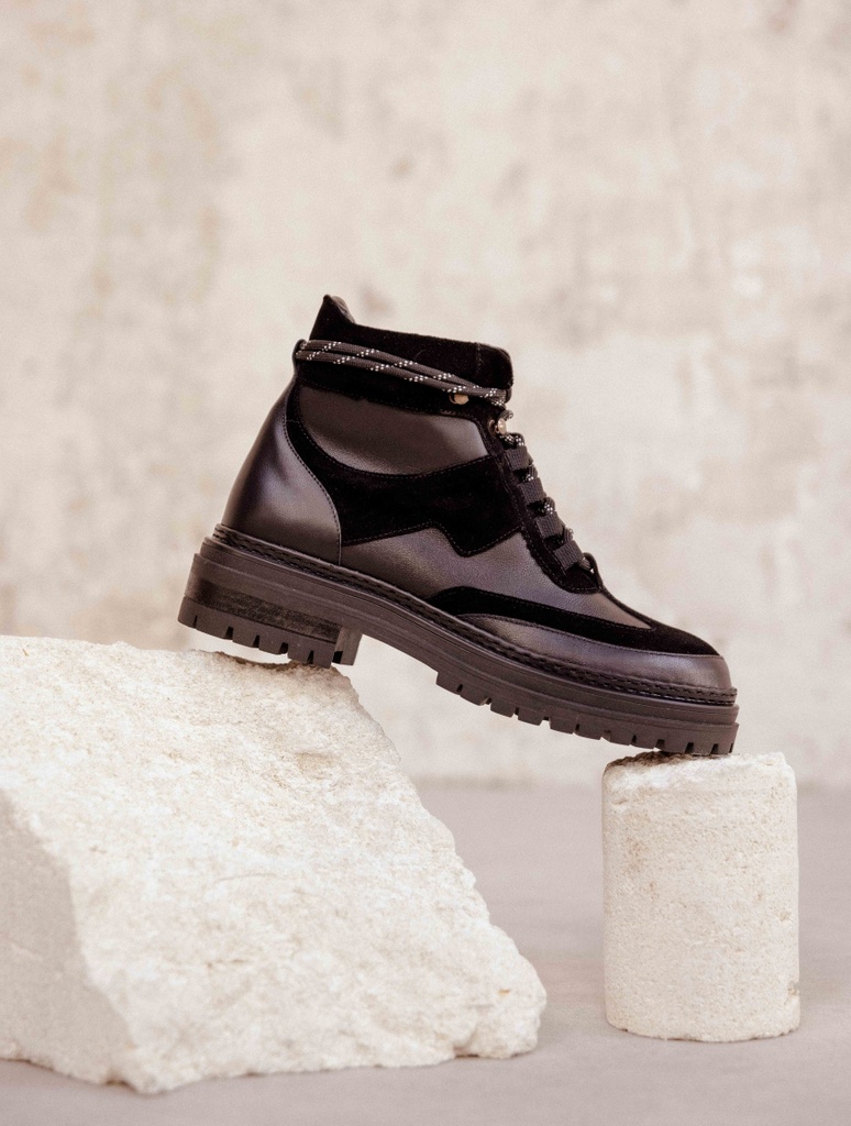 Botas Planas : Danakil - Noir Passion