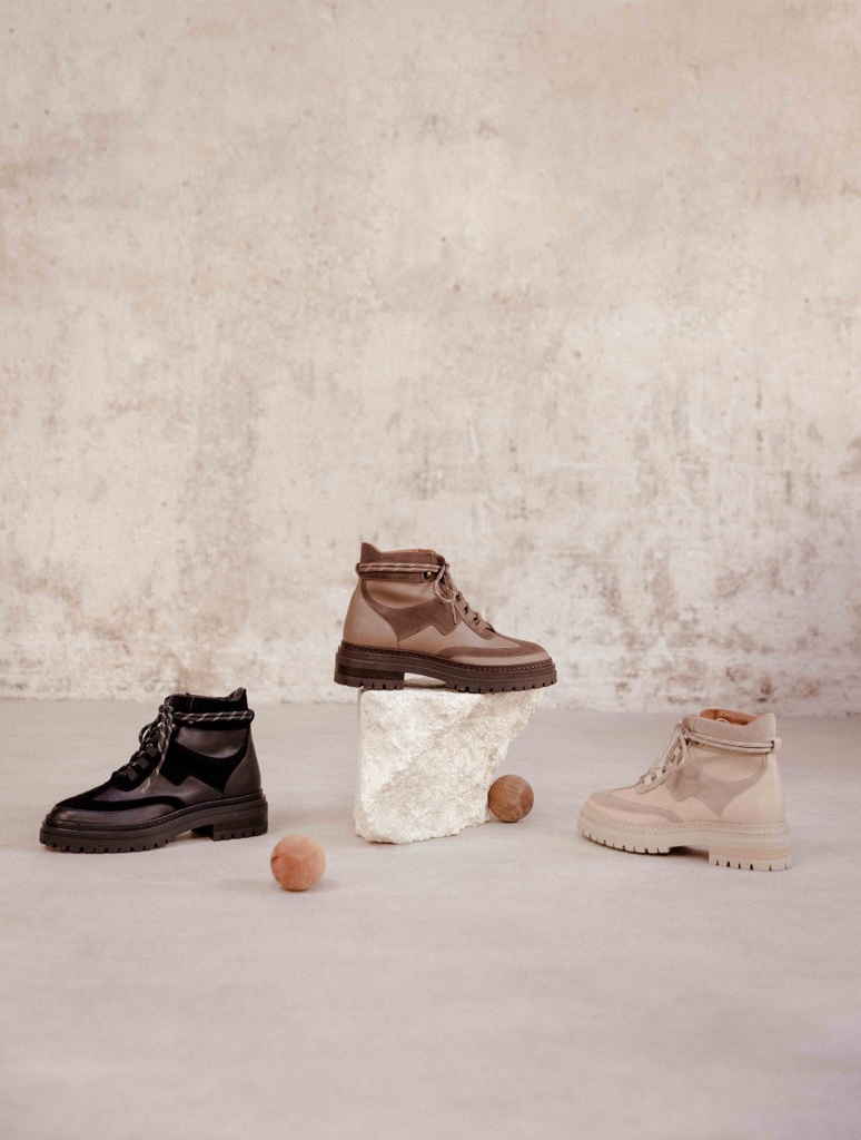 Botas Planas : Danakil - Noir Passion