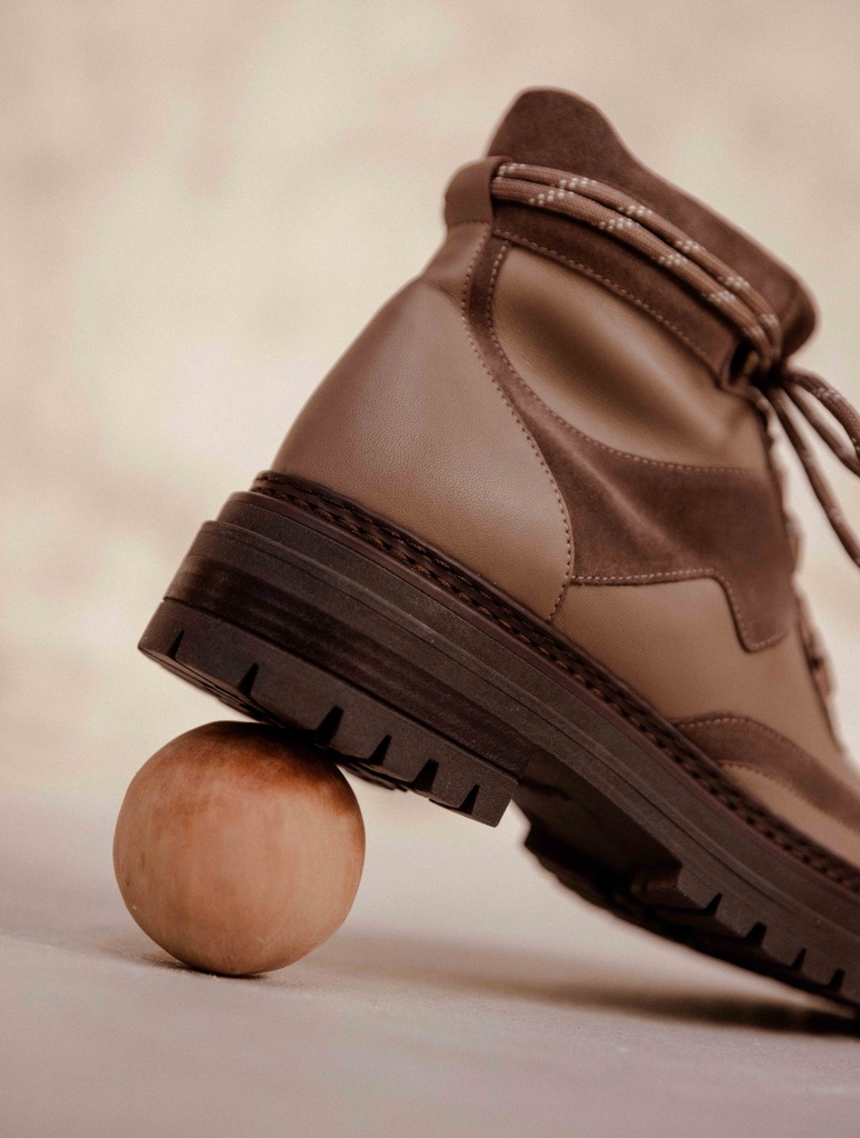 Botas Planas : Danakil - Taupe Cendré