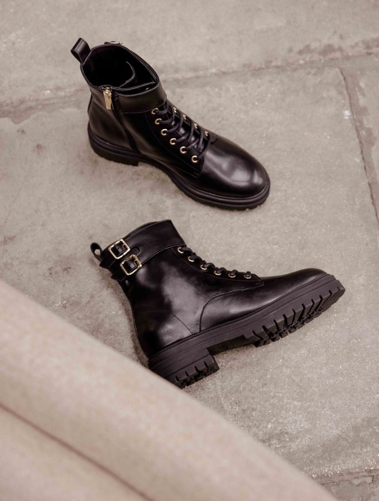 Botas Planas : Ellie - Noir Passion