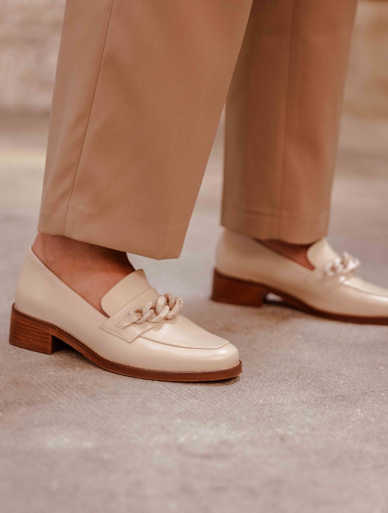 Loafers & Oxfords : Esther - Beige