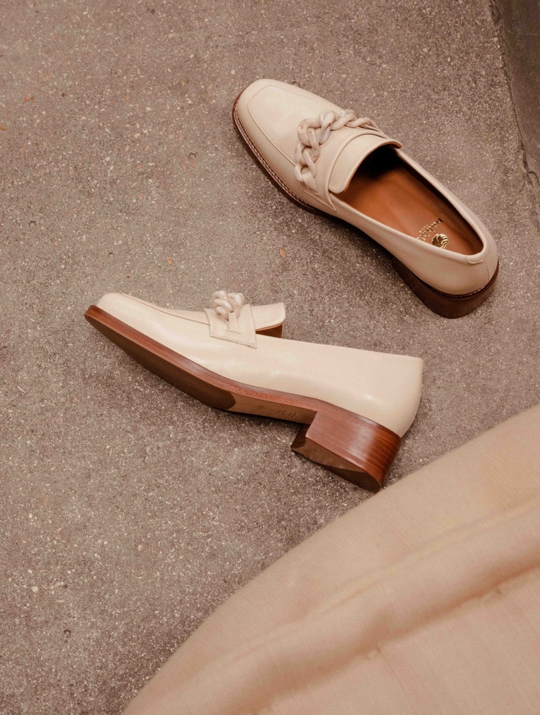 Loafers & Oxfords : Esther - Beige