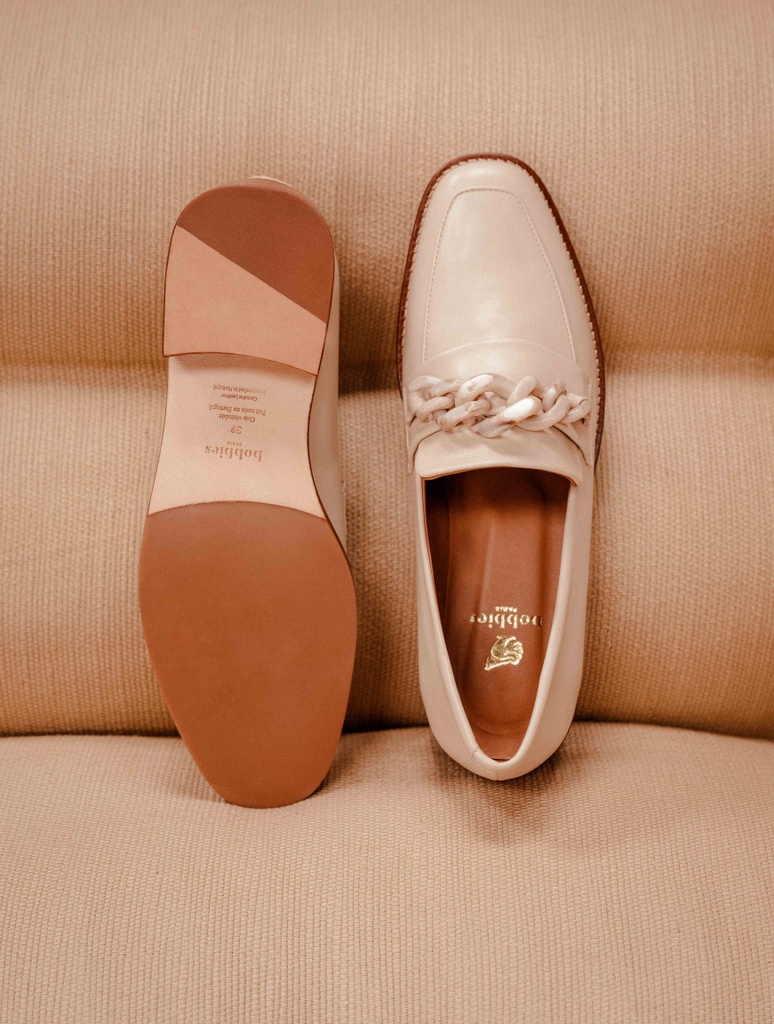 Loafers & Oxfords : Esther - Beige