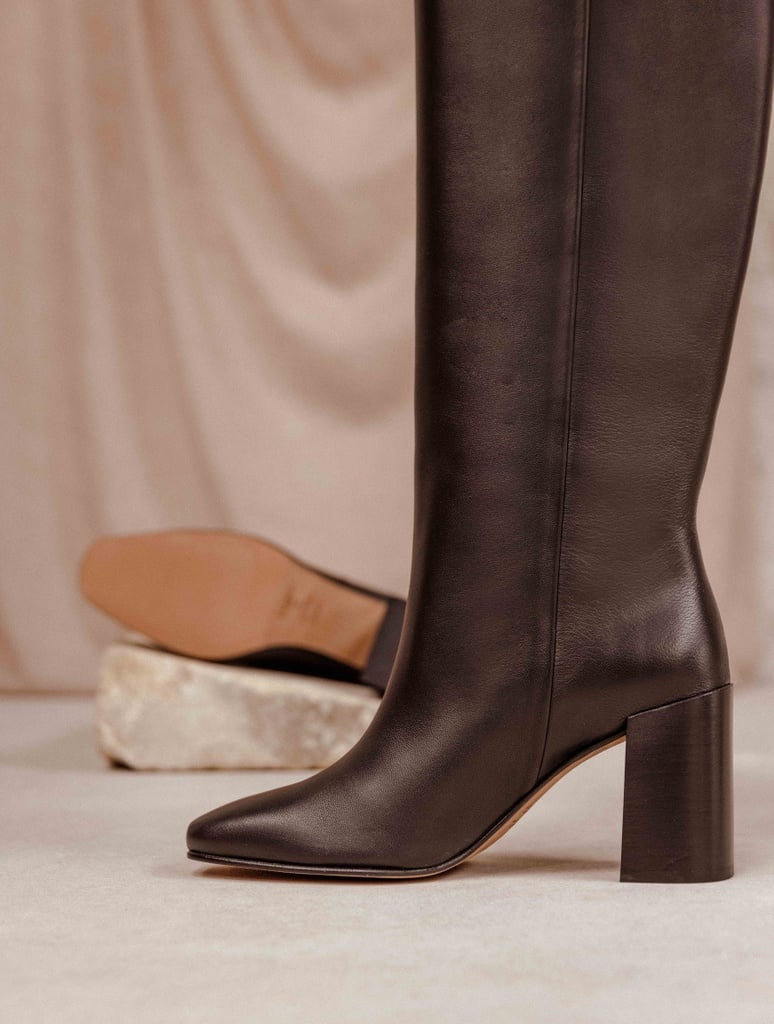 Knee High Boots : Hisaé - Noir Passion