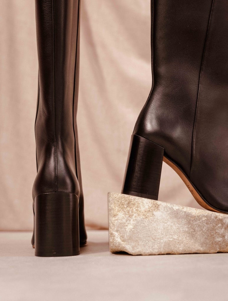 Knee High Boots : Hisaé - Noir Passion