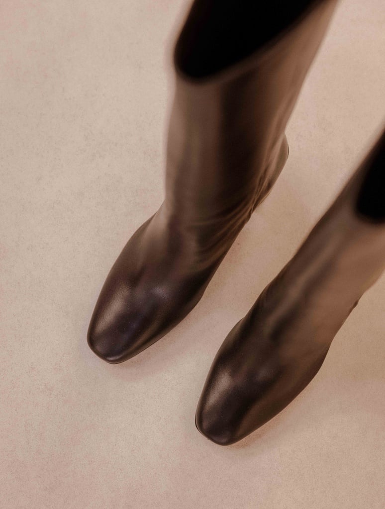 Knee High Boots : Hisaé - Noir Passion