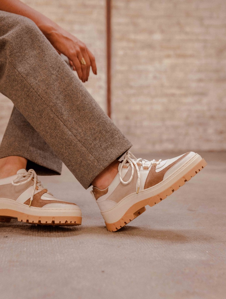 Zapatillas : Tikal - Blanc Cassé & Antilope