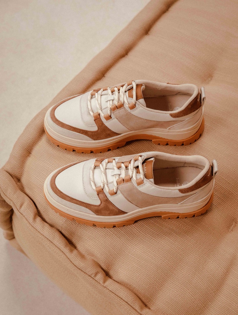 Zapatillas : Tikal - Blanc Cassé & Antilope