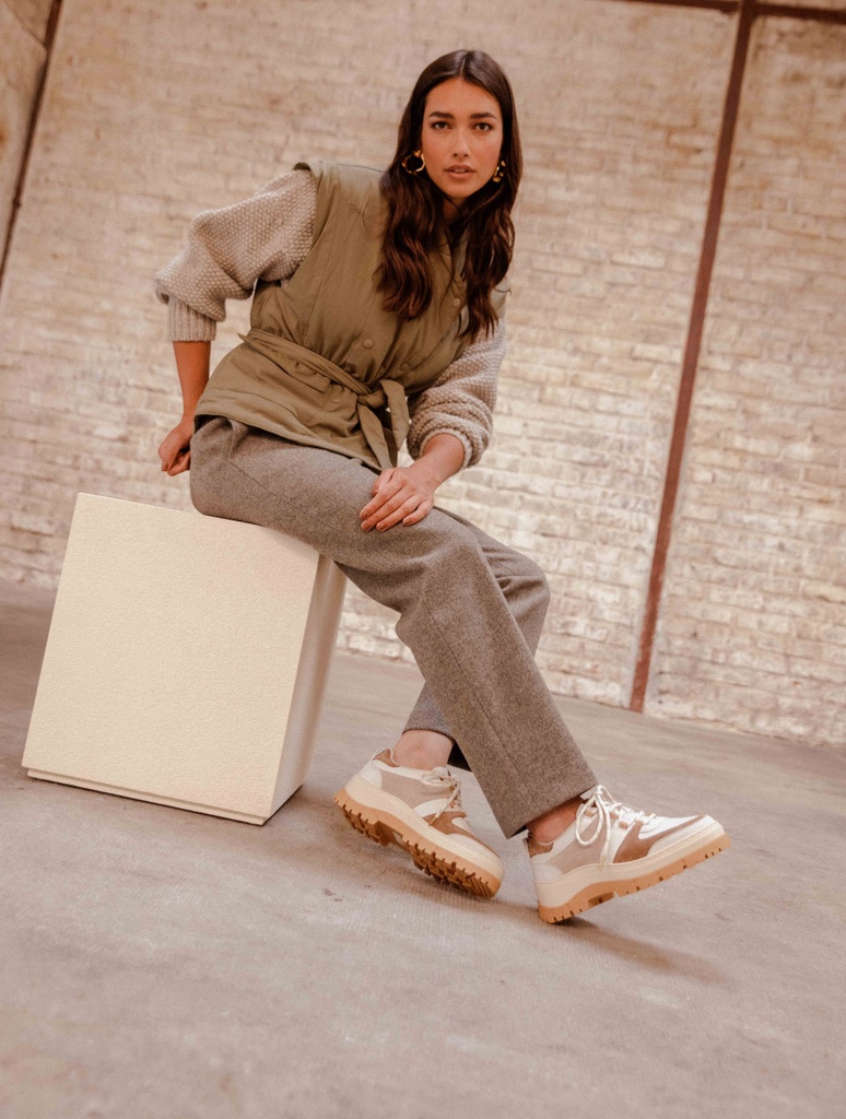 Zapatillas : Tikal - Blanc Cassé & Antilope