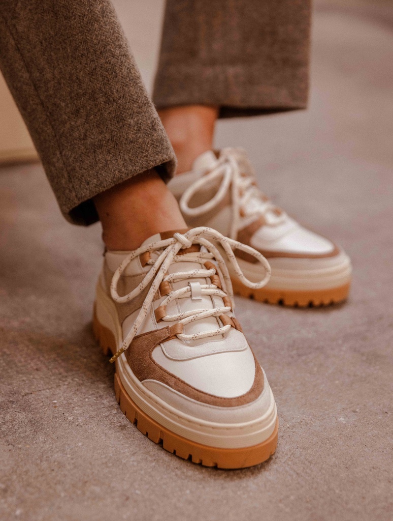 Zapatillas : Tikal - Blanc Cassé & Antilope