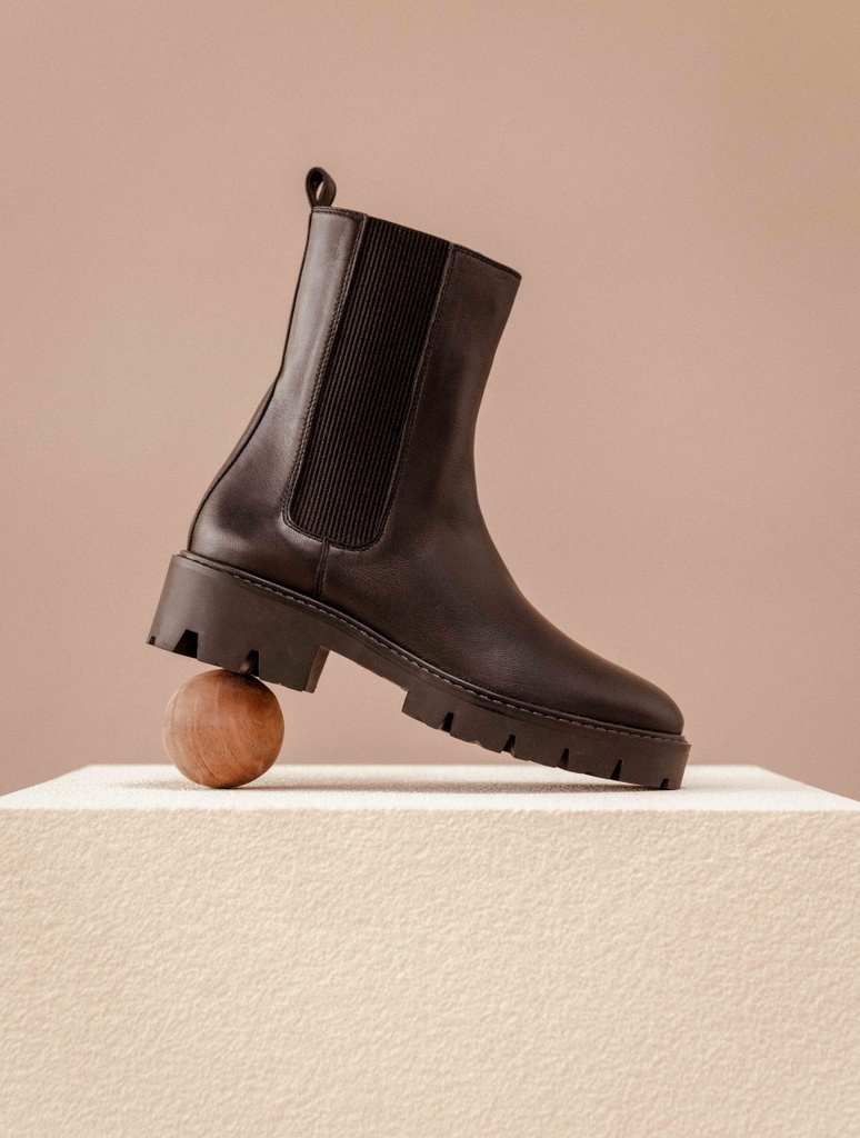 Boots Plates : Ivy - Noir Passion