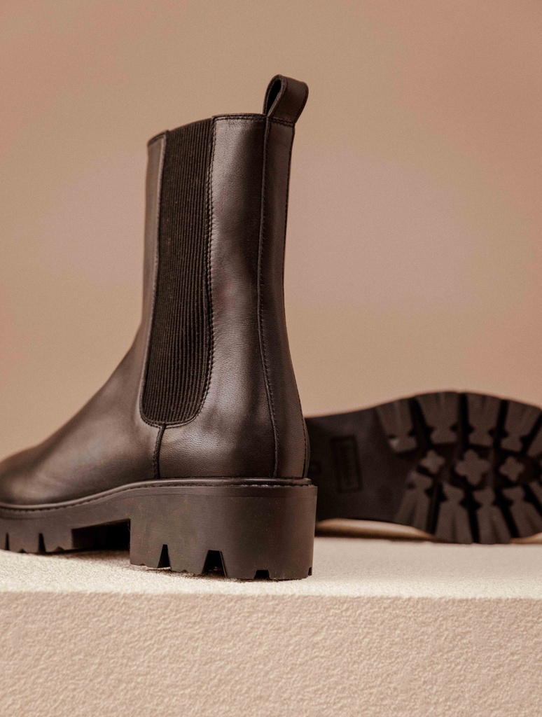 Boots Plates : Ivy - Noir Passion