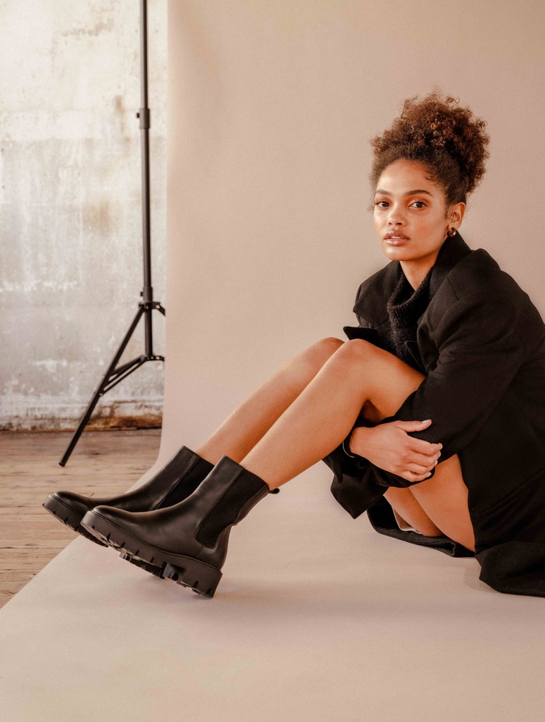 Boots Plates : Ivy - Noir Passion