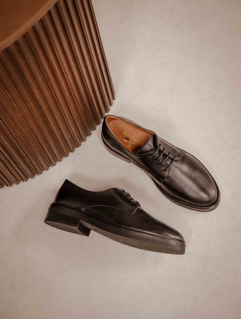 Mokassins & Derbys : Joan - Noir Passion