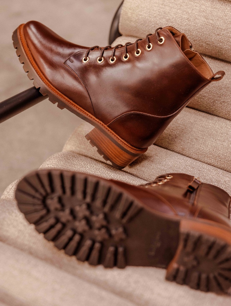 Botas Planas : Lara - Liqueur de Café