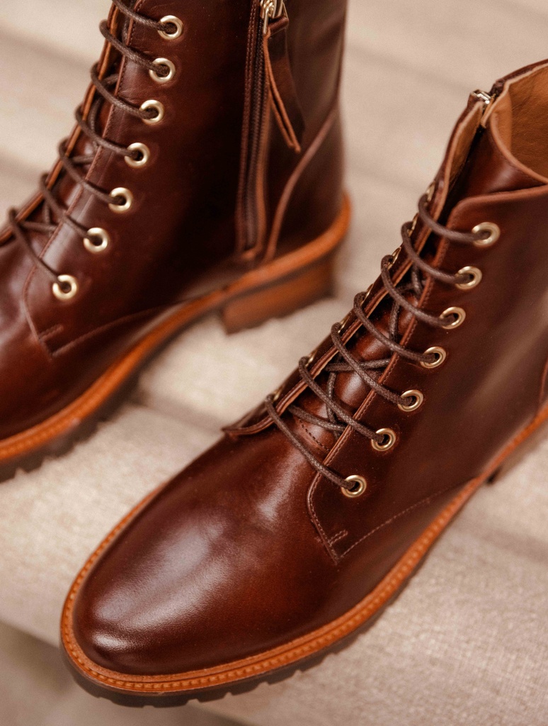 Botas Planas : Lara - Liqueur de Café