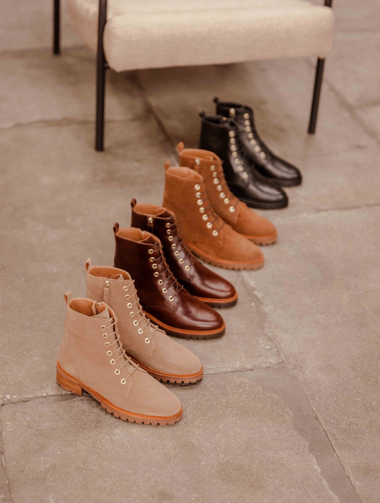 Botas Planas : Lara - Liqueur de Café