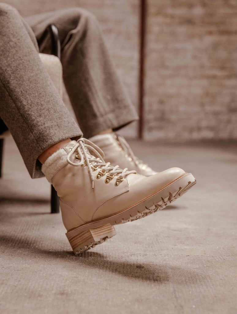 Flat Boots : Mandaree - Beige