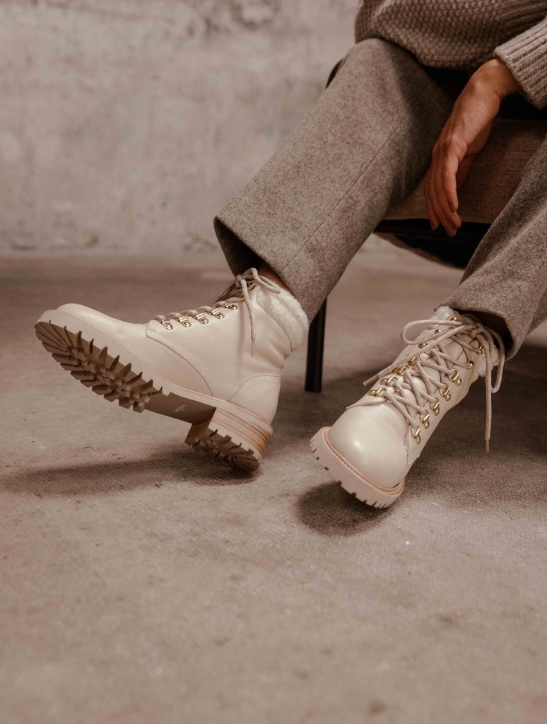 Flat Boots : Mandaree - Beige