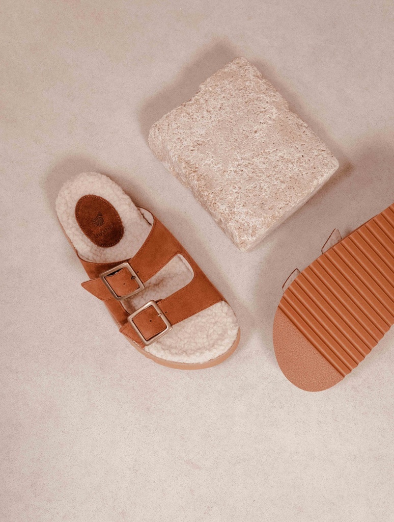 Flache Sandalen : Moon - Écureuil