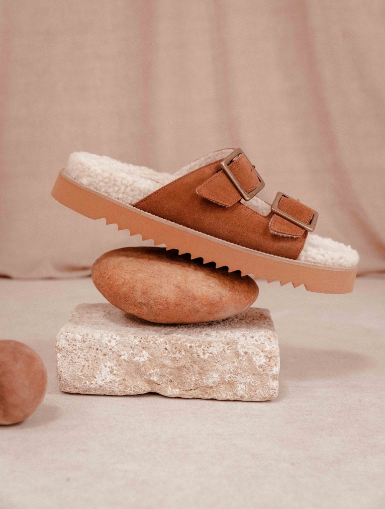 Flache Sandalen : Moon - Écureuil