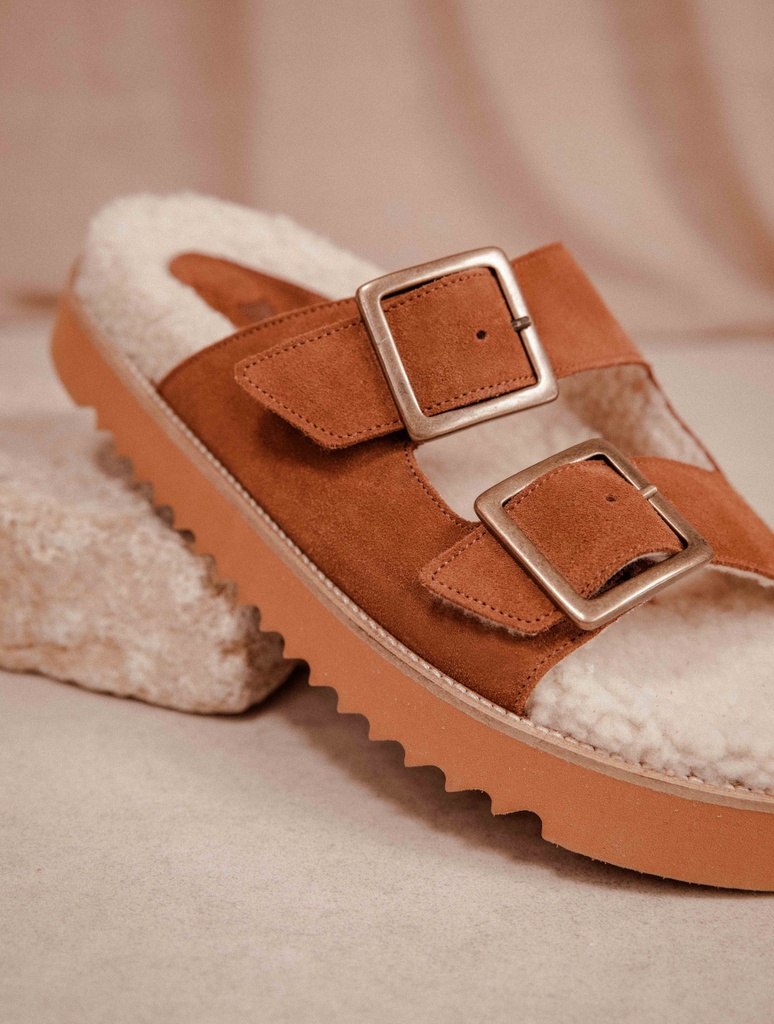 Flache Sandalen : Moon - Écureuil