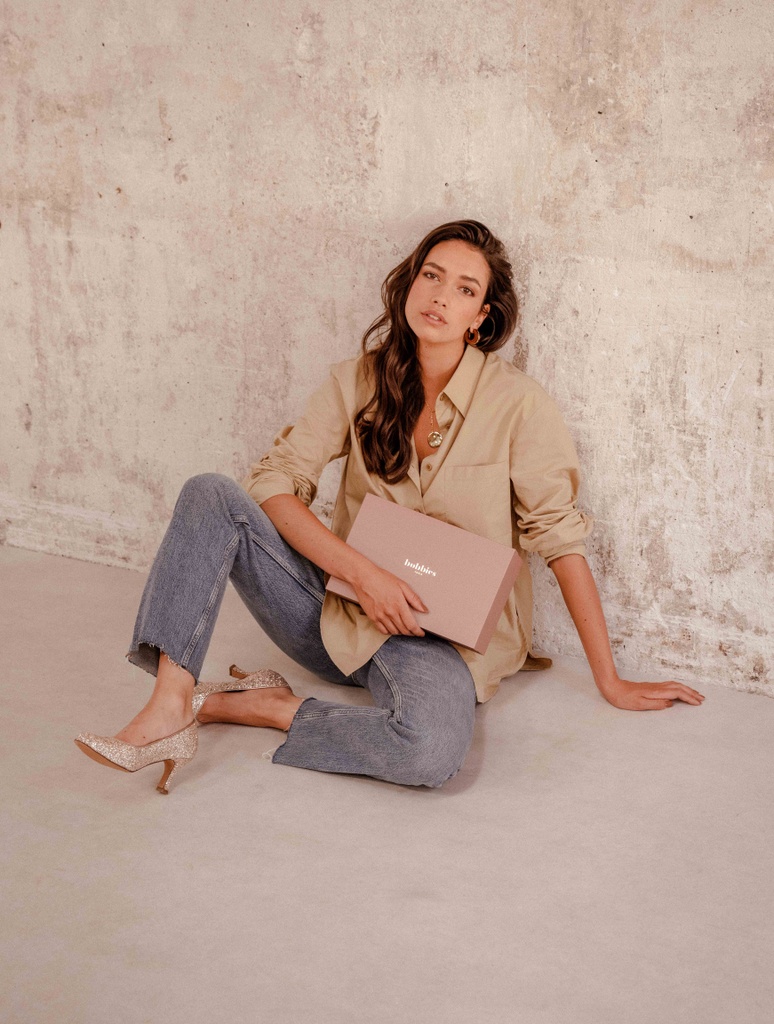 Sandalias de Tacón : Maya - Pink Star