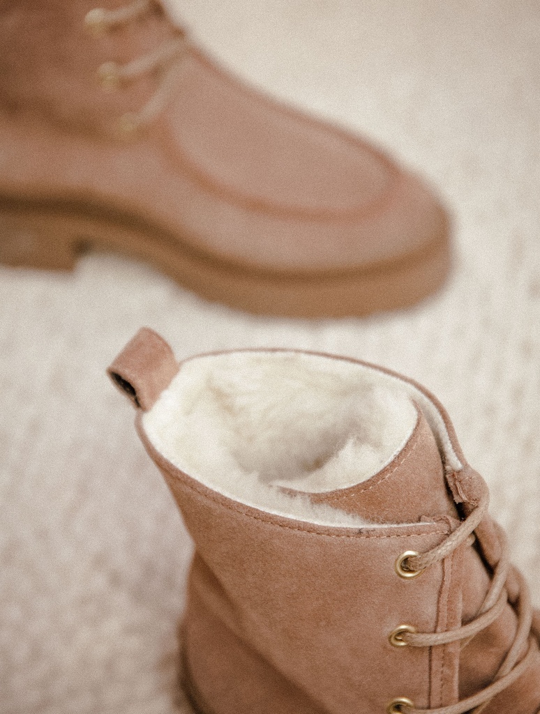 Botas Planas : Selma - Antilope