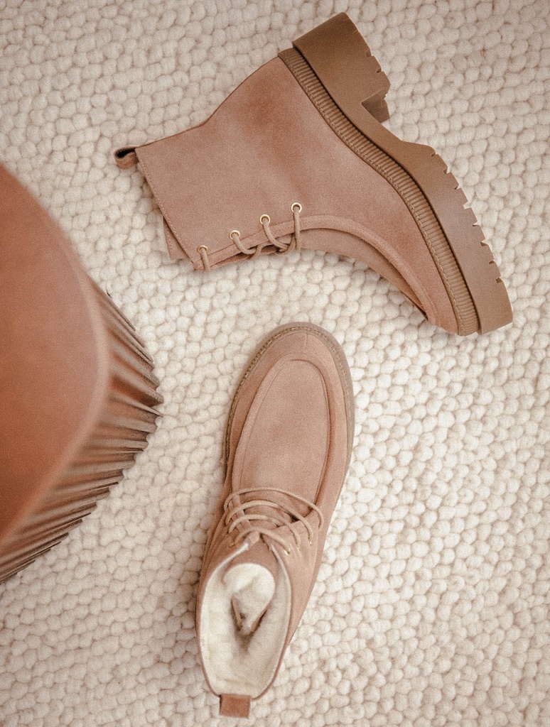 Botas Planas : Selma - Antilope