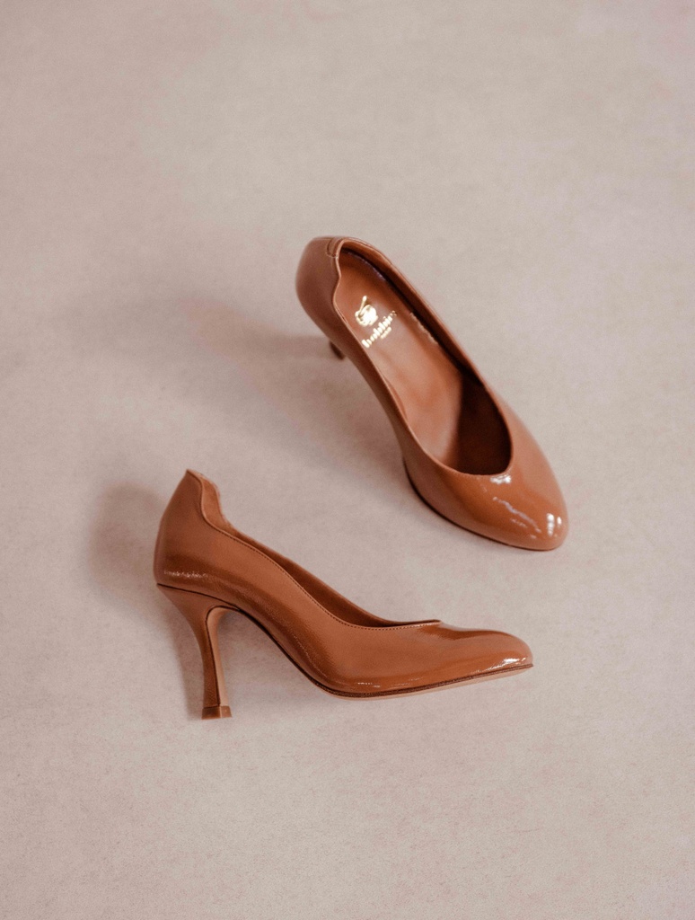 Sandalen mit Absatz : Soledad - Amber Camel