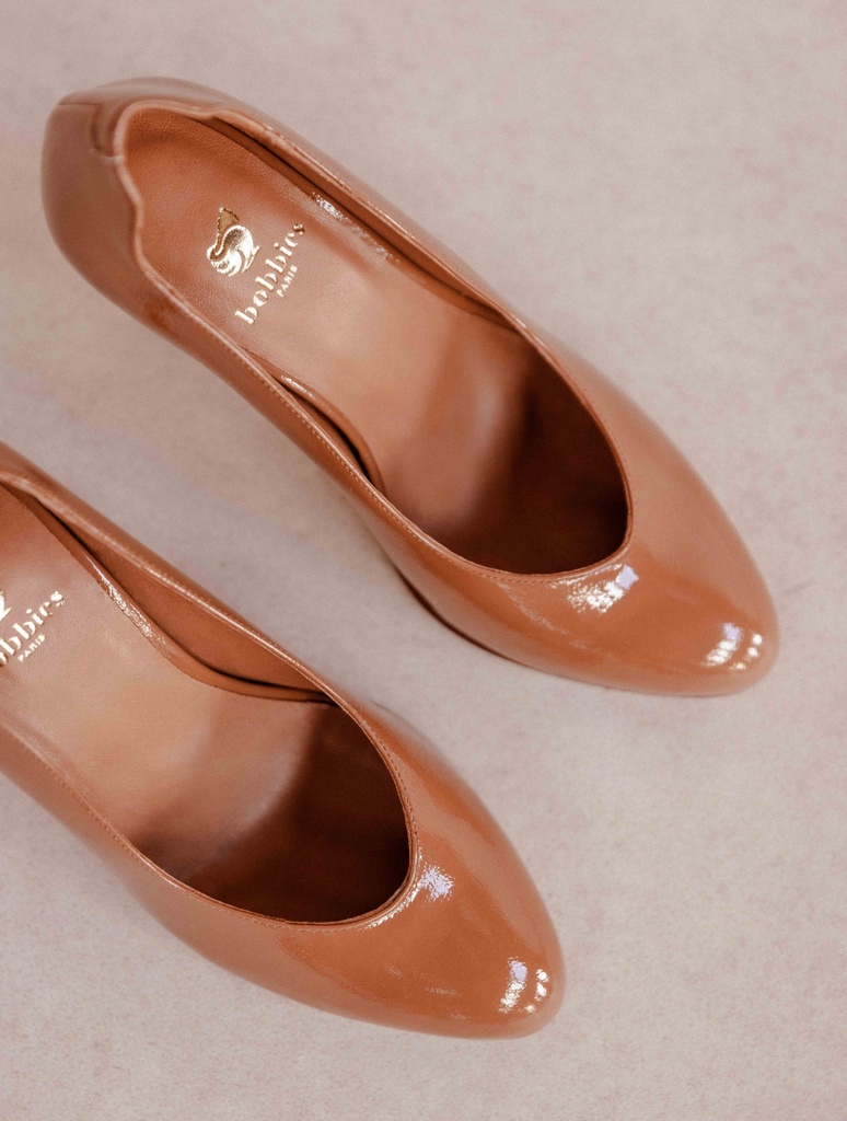 Sandalen mit Absatz : Soledad - Amber Camel