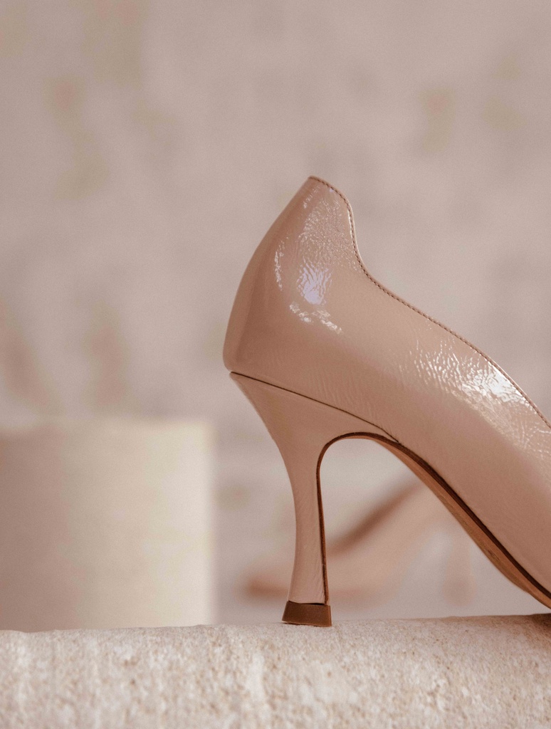 Sandalen mit Absatz : Soledad - Latté