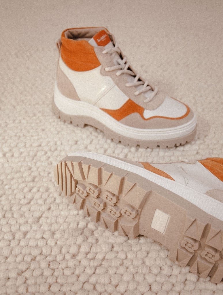 Sneakers : Tomi - Blanc Cassé & Safran des Indes