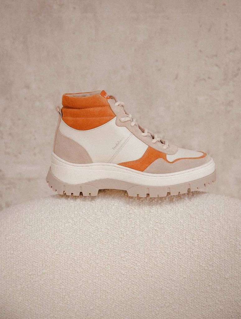 Zapatillas : Tomi - Blanc Cassé & Safran des Indes