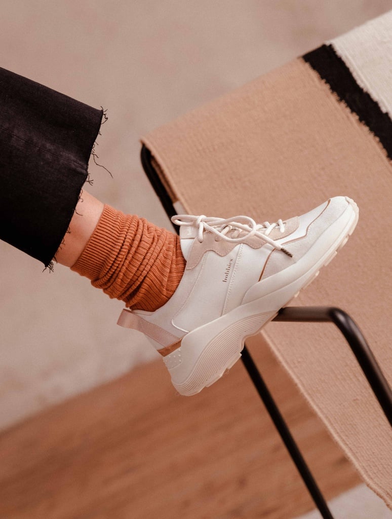 Sneakers : Wanda - Blanc Cassé - Beige - Safran des Indes